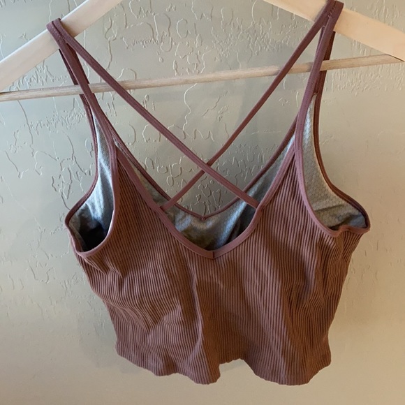 XL Vuori ribbed cropped top - Picture 3 of 4